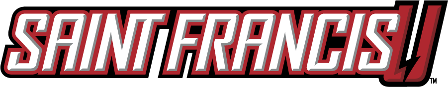 Saint Francis Red Flash 2012-Pres Wordmark Logo iron on transfers for T-shirts
